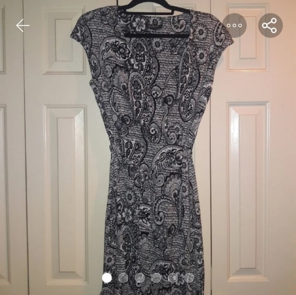 Glamour size 10 Flirty Tie Waist Dress - Picture 2 of 6